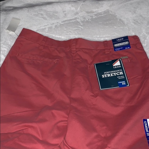 BNWT Mens Straight Fit Sport Flex Pants by IZOD - Picture 7 of 7